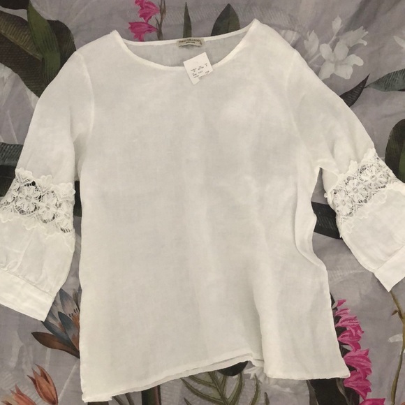 terzo millenino Tops - Linen top